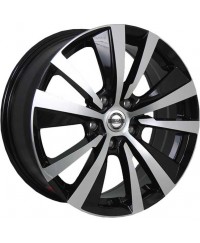 Replica LegeArtis NS545 BKF R17 W7.0 PCD5x114.3 ET40.0 DIA66.1